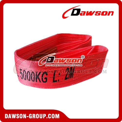 WLL 5 Ton Polyester Webbing Slings - Lifting Slings